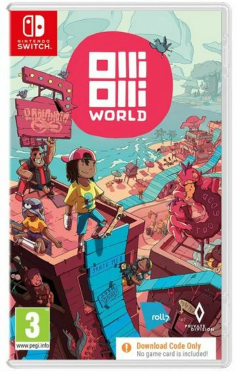 Olli Olli World Code in Box For  Switch Game - Image 1