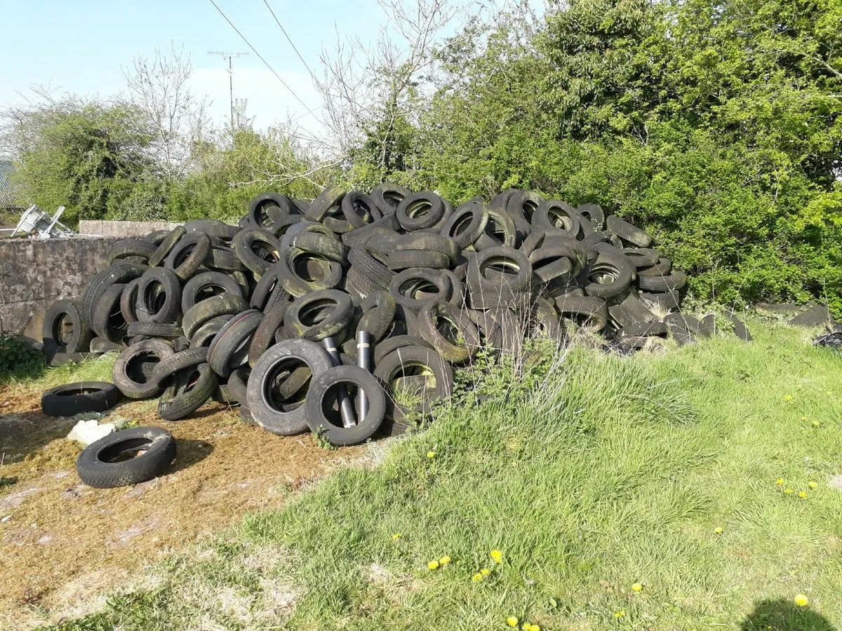 tyres waste tyres for silage pits