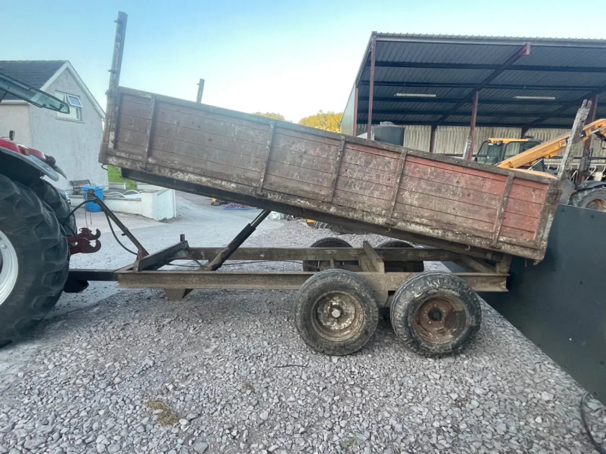 Tractor tipping trailer 12ft x 6ft 6” - Image 2