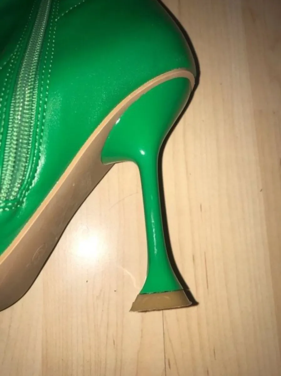 Green Over The Knee Boots - Image 2