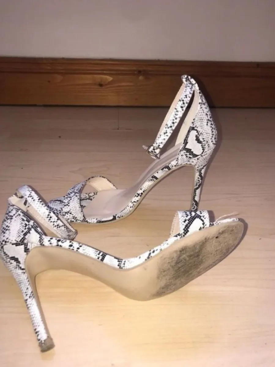 Snake Print Heels - Image 4