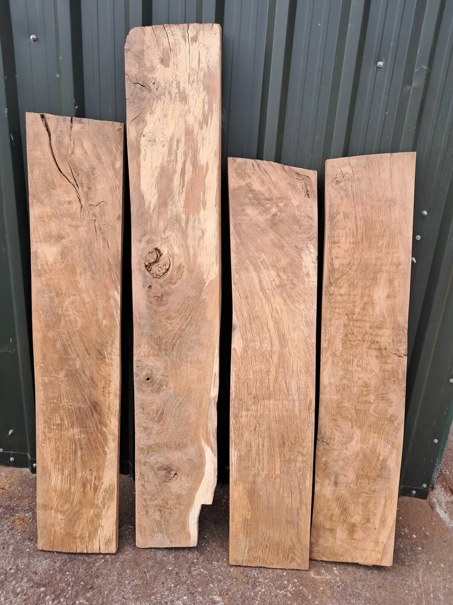 60 year old oak salvage planks