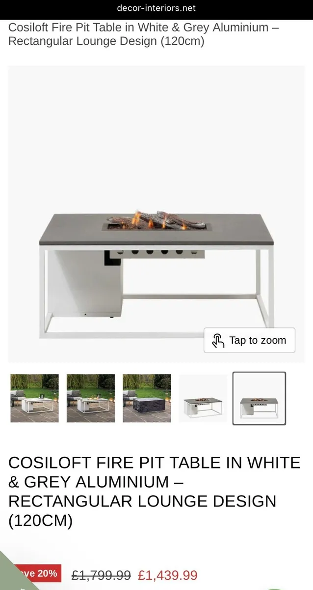 Cosi fire pit table - Image 4