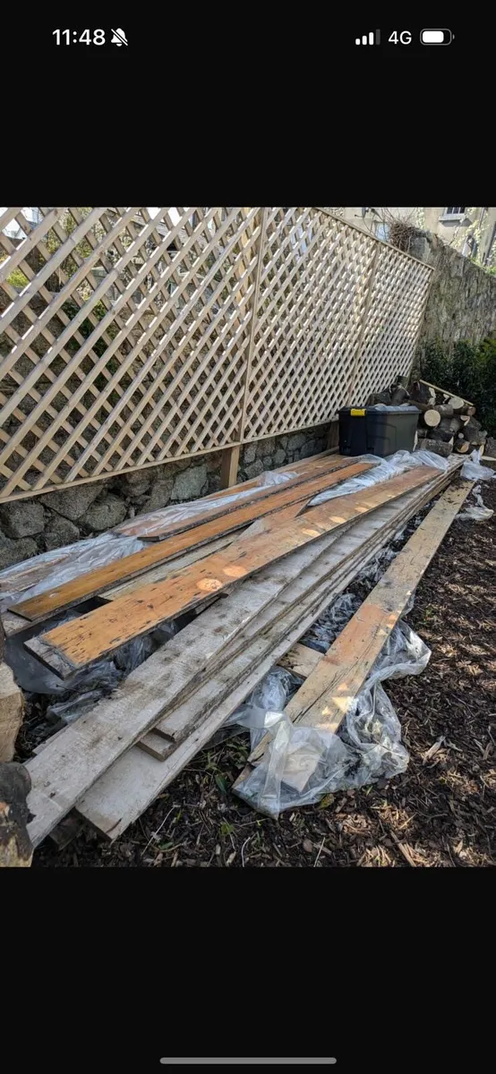 Original  Victorian floorboards - Image 2