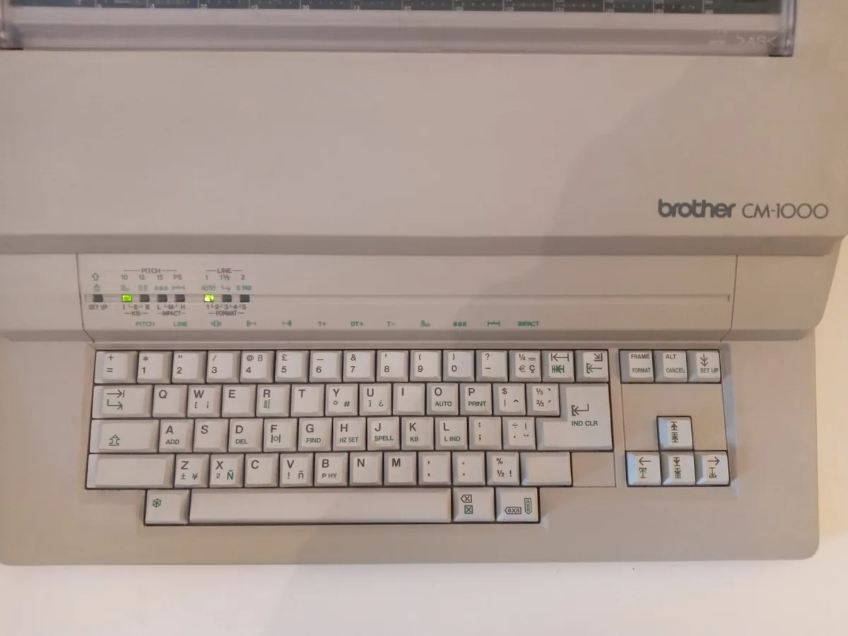 Delivery - Brother CM-1000 Electric Typewriter - Image 4