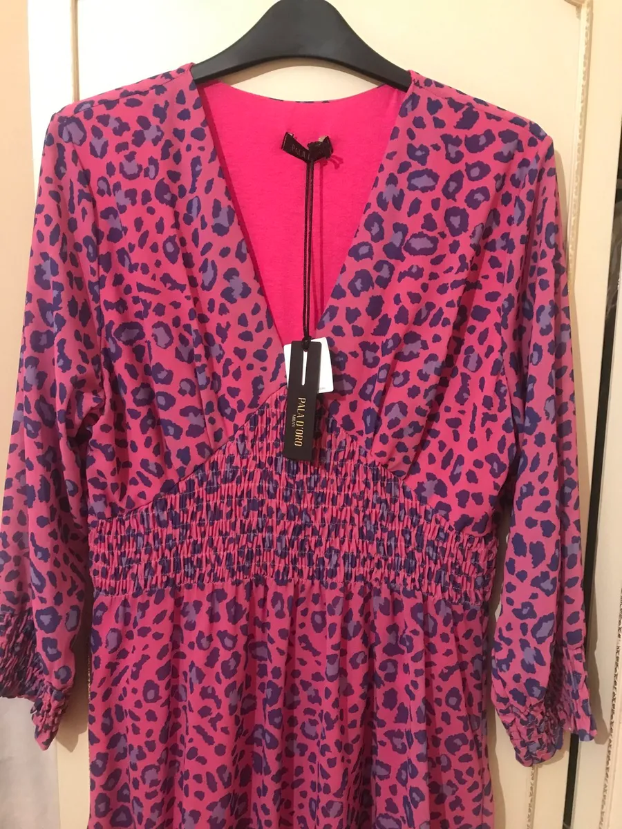 New Pink & Purple Dress Size 12. - Image 2