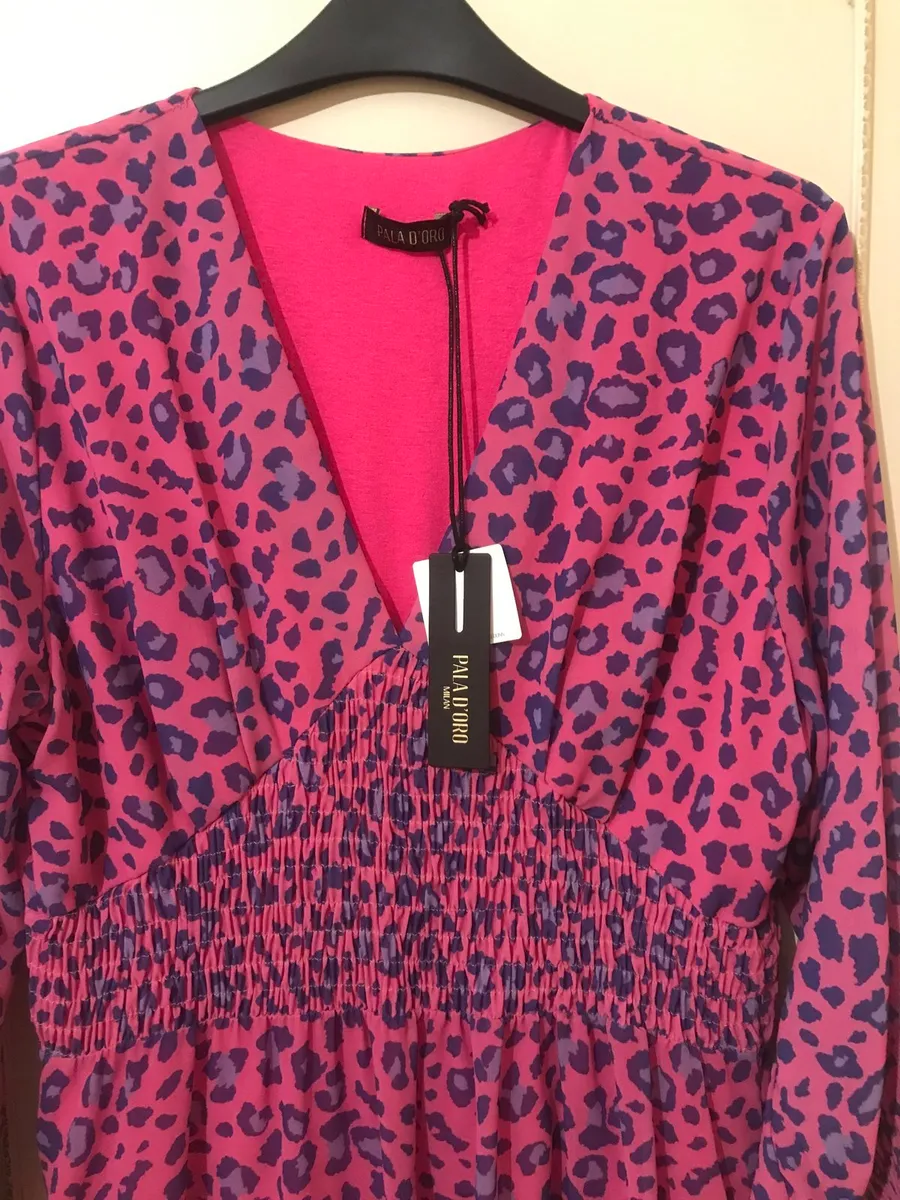 New Pink & Purple Dress Size 12. - Image 4