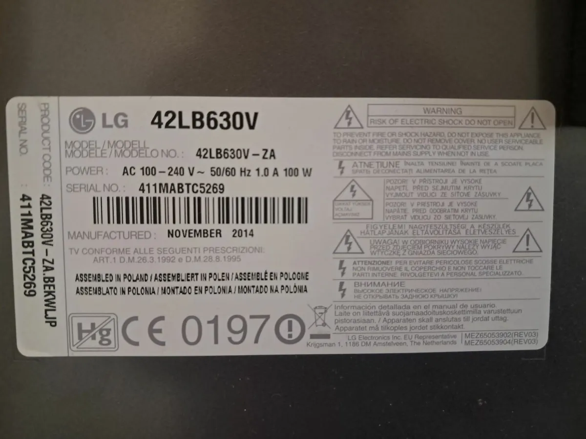 43" LG smart tv - Image 2