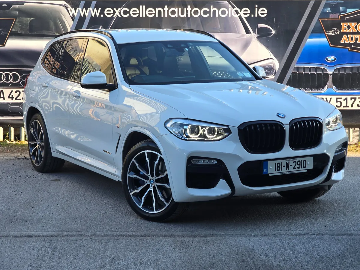 BMW X3 2018 M-SPORT XDRIVE IN WHITE! - Image 1