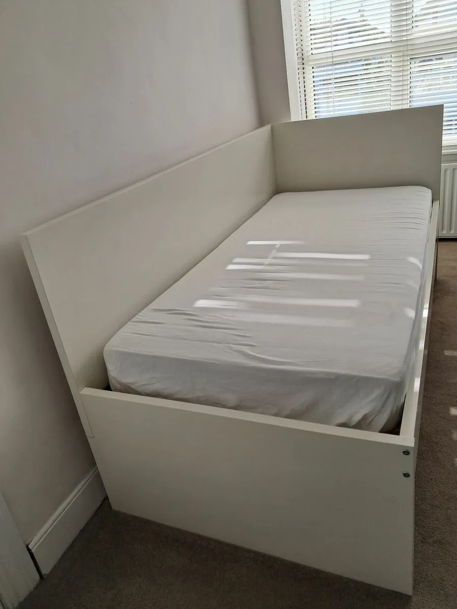 IKEA Single Bed with Desk & Chair - Image 2