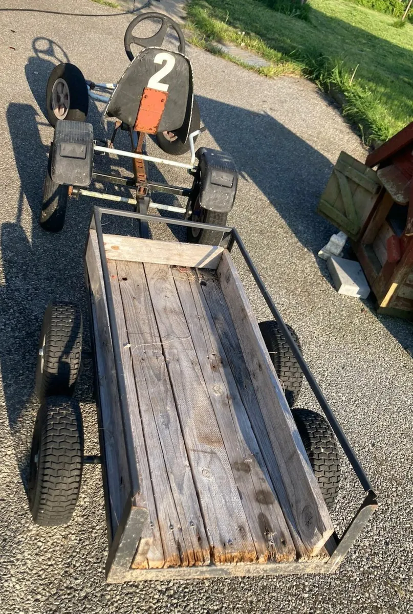 Go Kart x 2 with trailer - Image 3