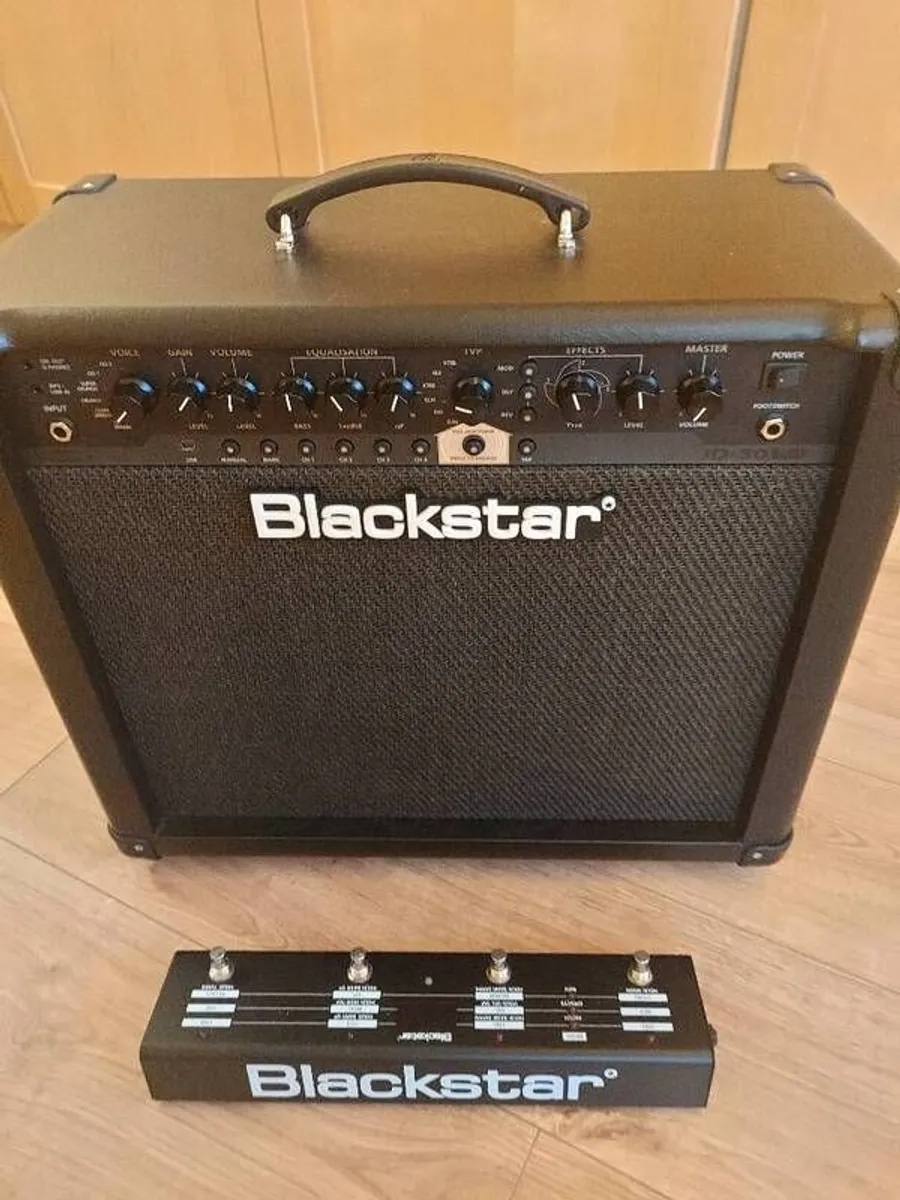 Blackstar ID:30TVP (True Valve Amp Power) Combo Amplifier with multifunctional effects pedal board. - Image 1
