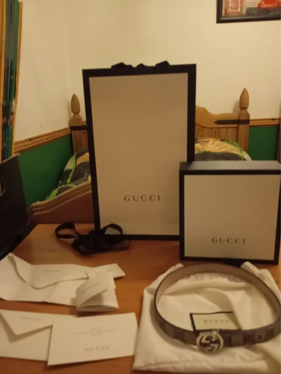 Authentic Kids Gucci belt - Image 3