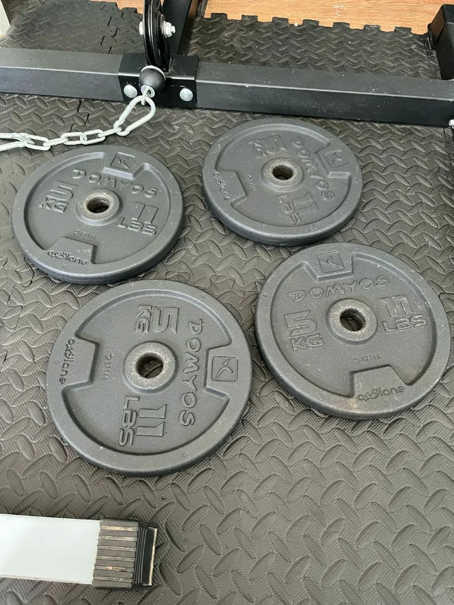 Iron Weight Training Discs 5 kg free delivery! - Image 2