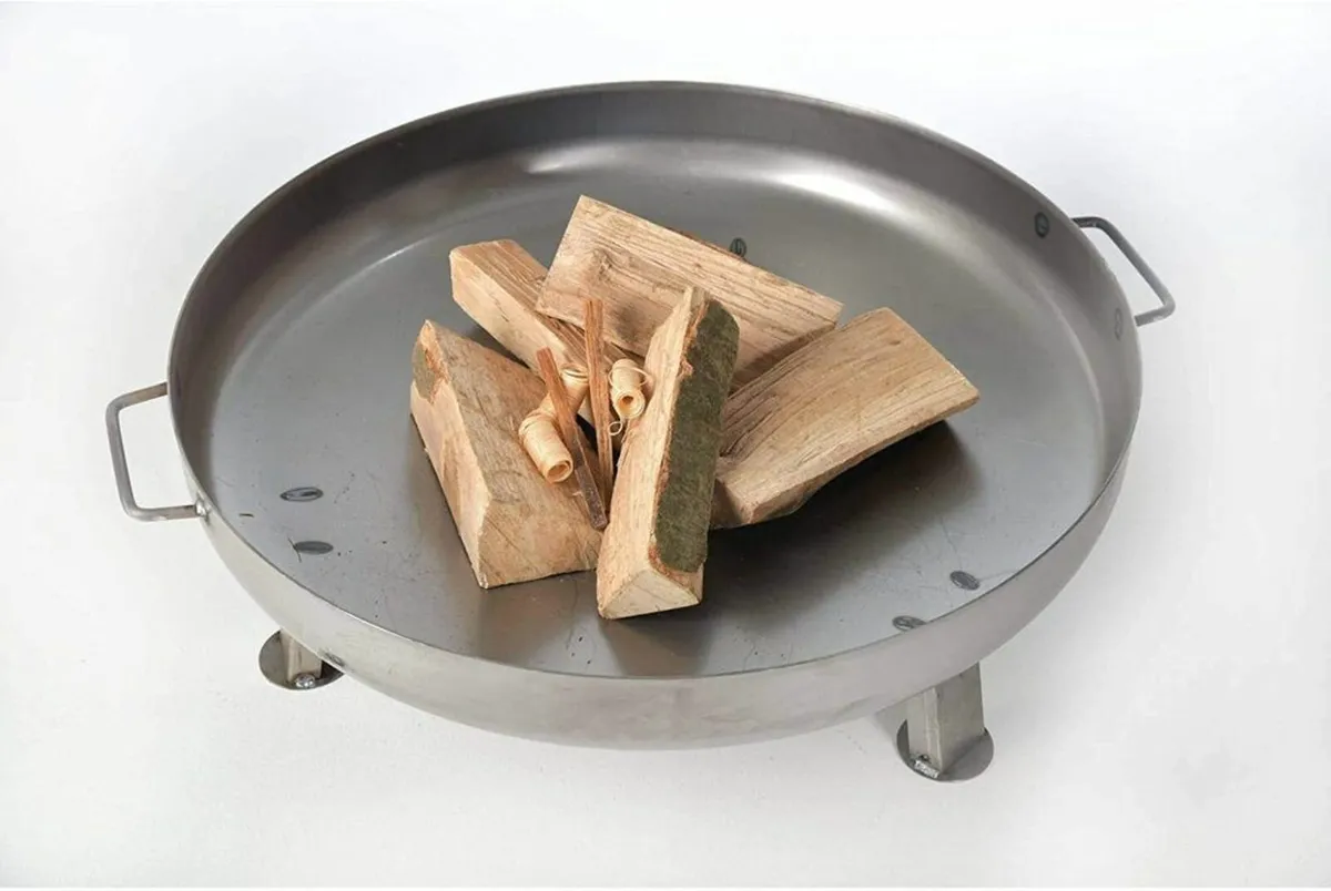 Large Round Fire Pit Bowl firepit 80cm - Image 4