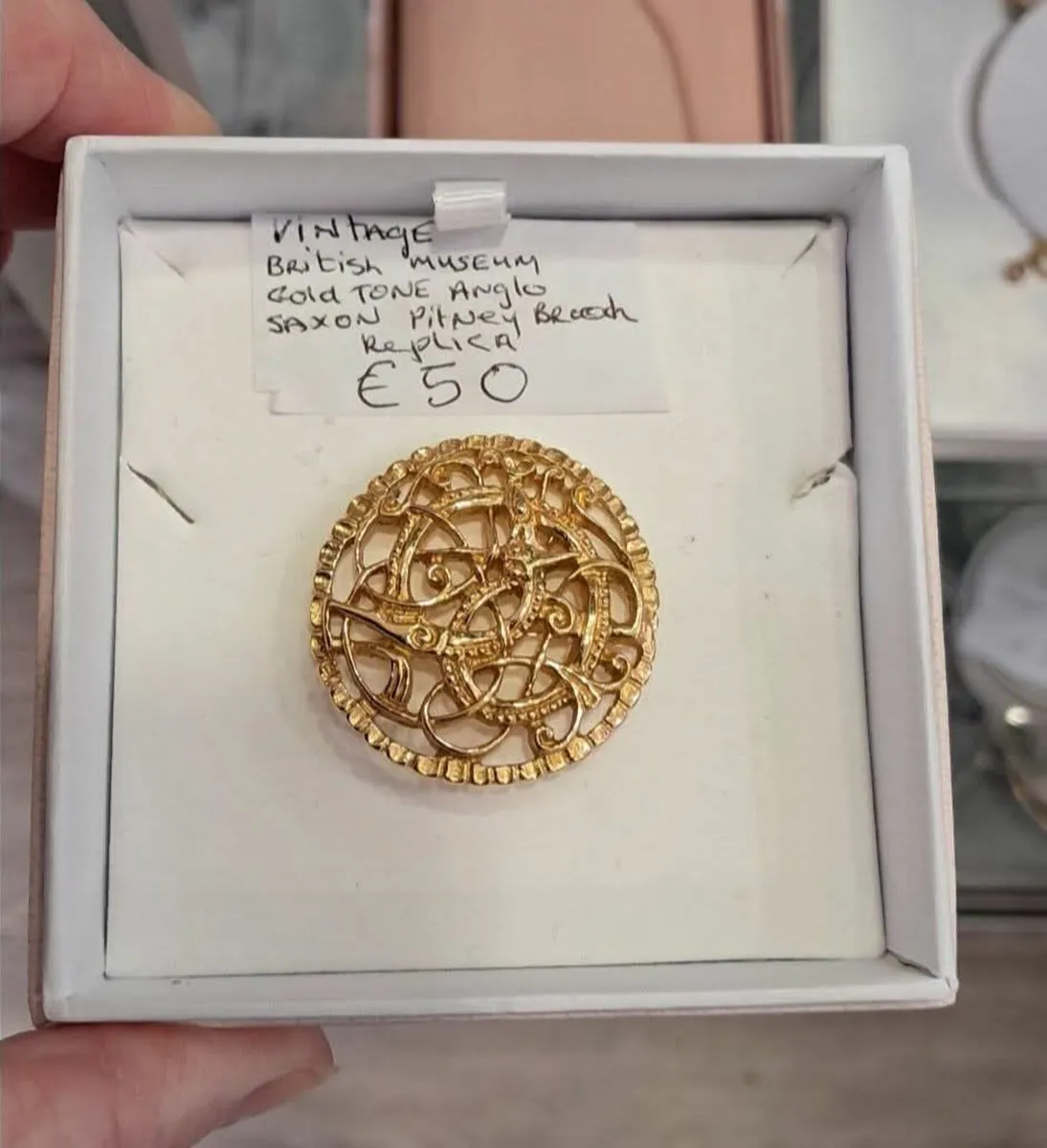 Vintage Anglo Saxon Pitney Brooch.