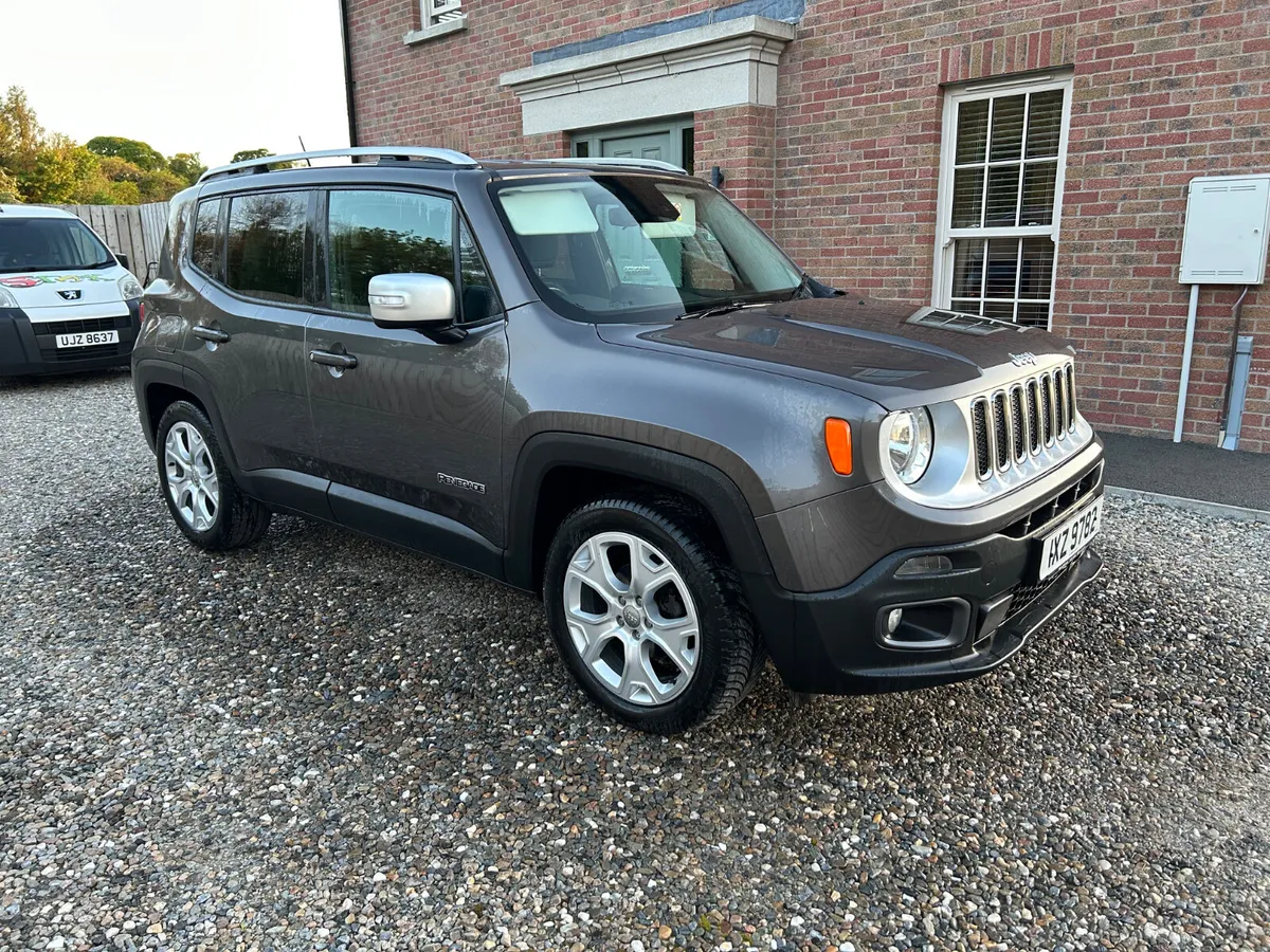 Jeep renegade 2016 1.4 limited top spec NI car - Image 1