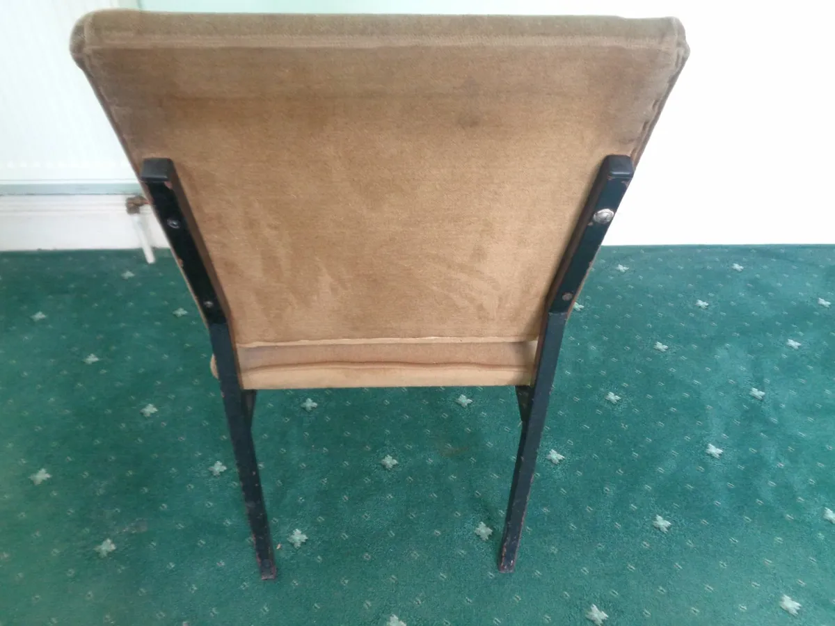 Metal Framed Chair for Sale - Image 3