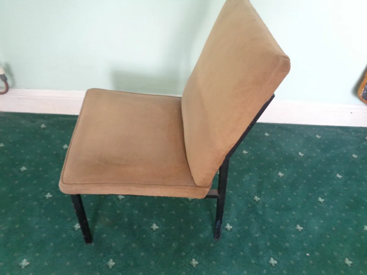 Metal Framed Chair for Sale - Image 4