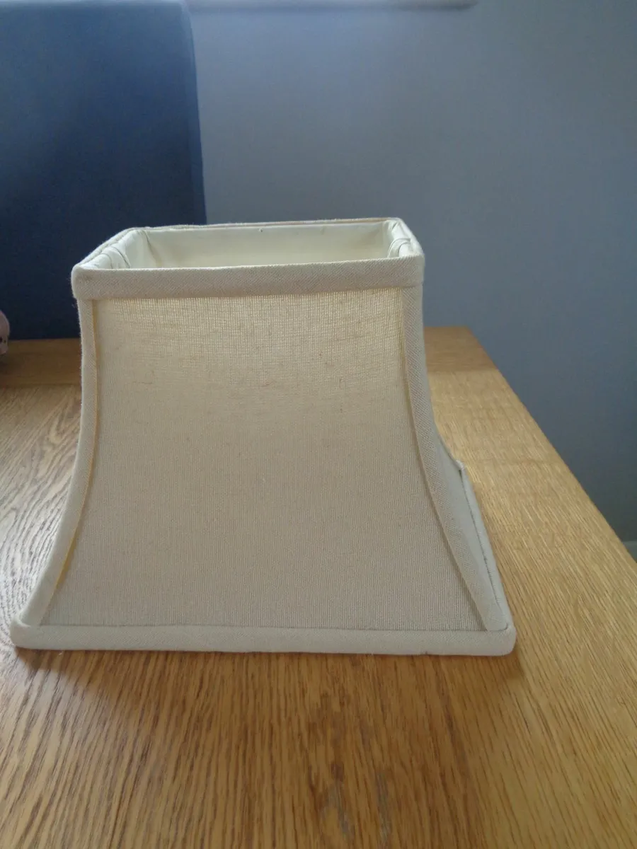Cream Lampshade for Sale - Image 1