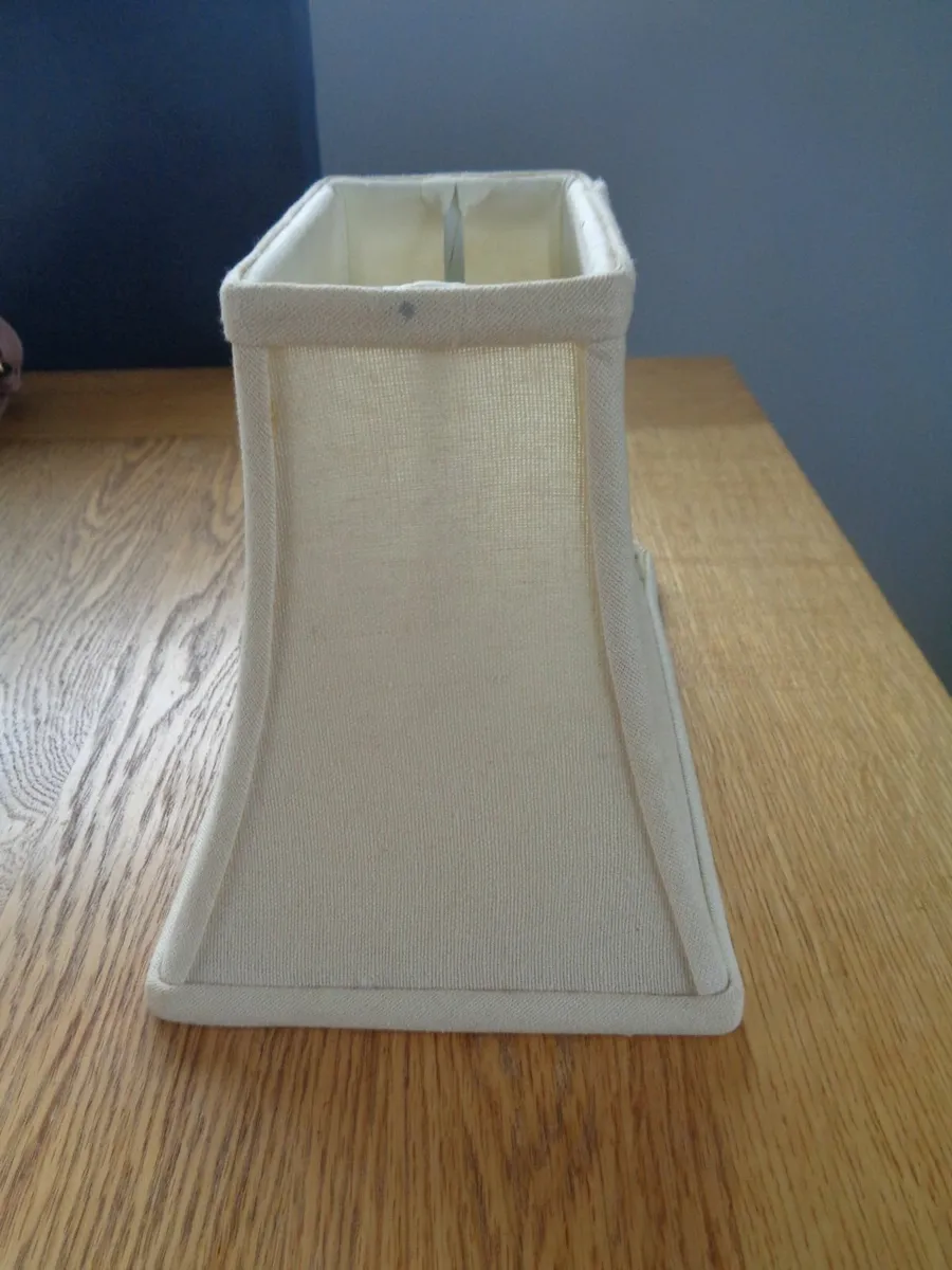 Cream Lampshade for Sale - Image 2