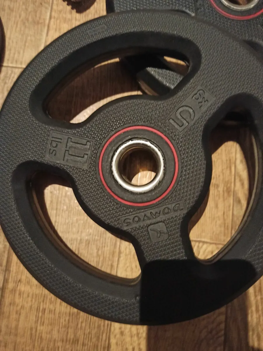 Tri grip Disc Weights  5 kg free delivery - Image 1