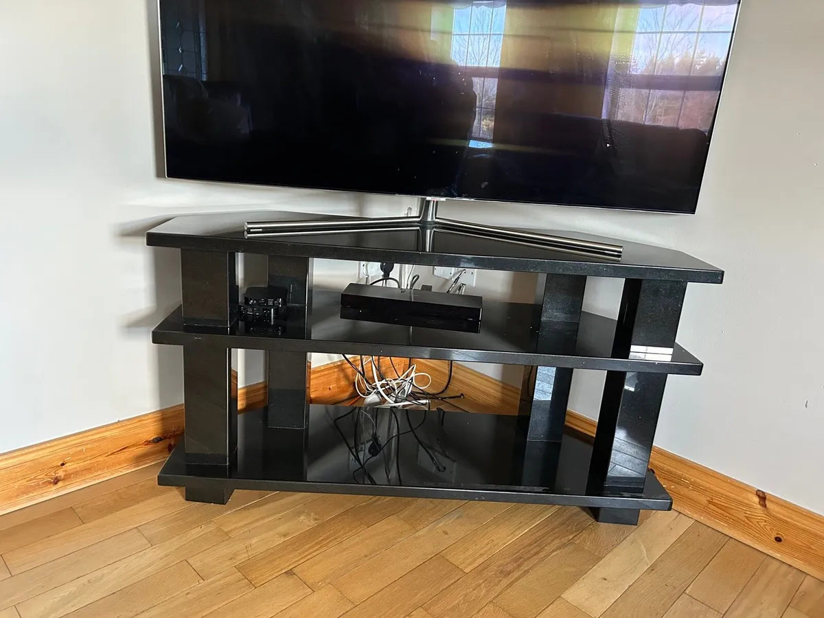 Granite tv stand