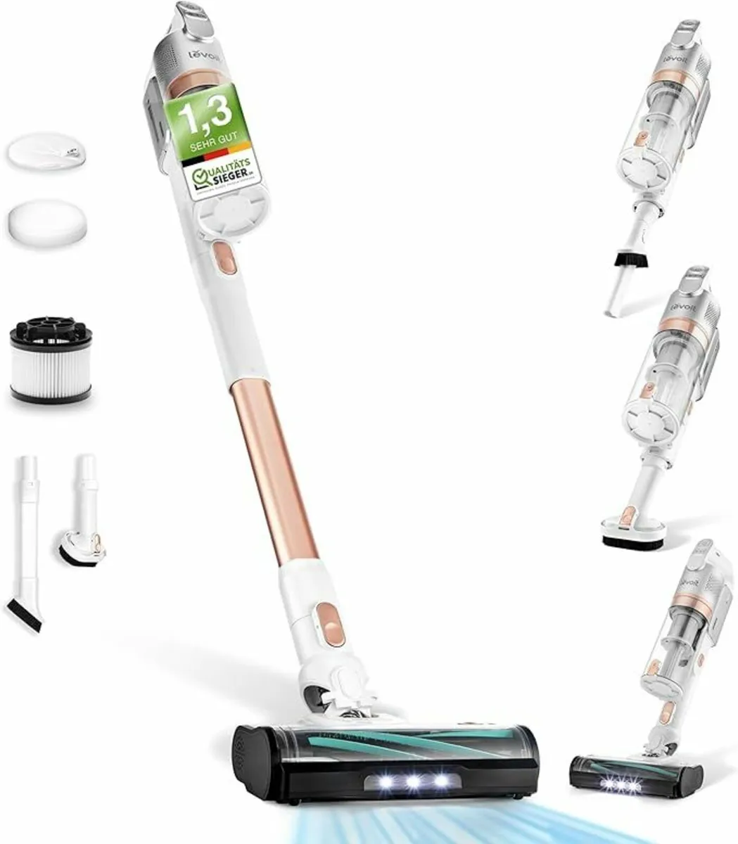 Cordless Vacuum Cleaner Anti Hair Wrap Carpet Hair - Image 1