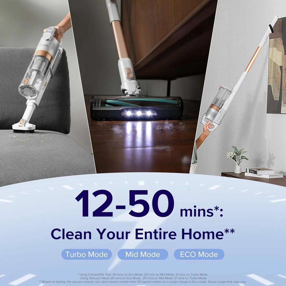 Cordless Vacuum Cleaner Anti Hair Wrap Carpet Hair - Image 4