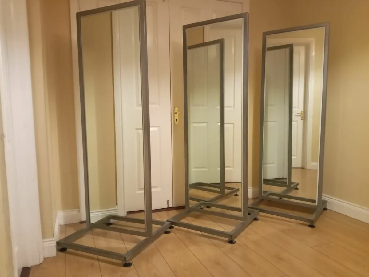Delivery - 3 x Retail Mirrors Double Sided - Image 3