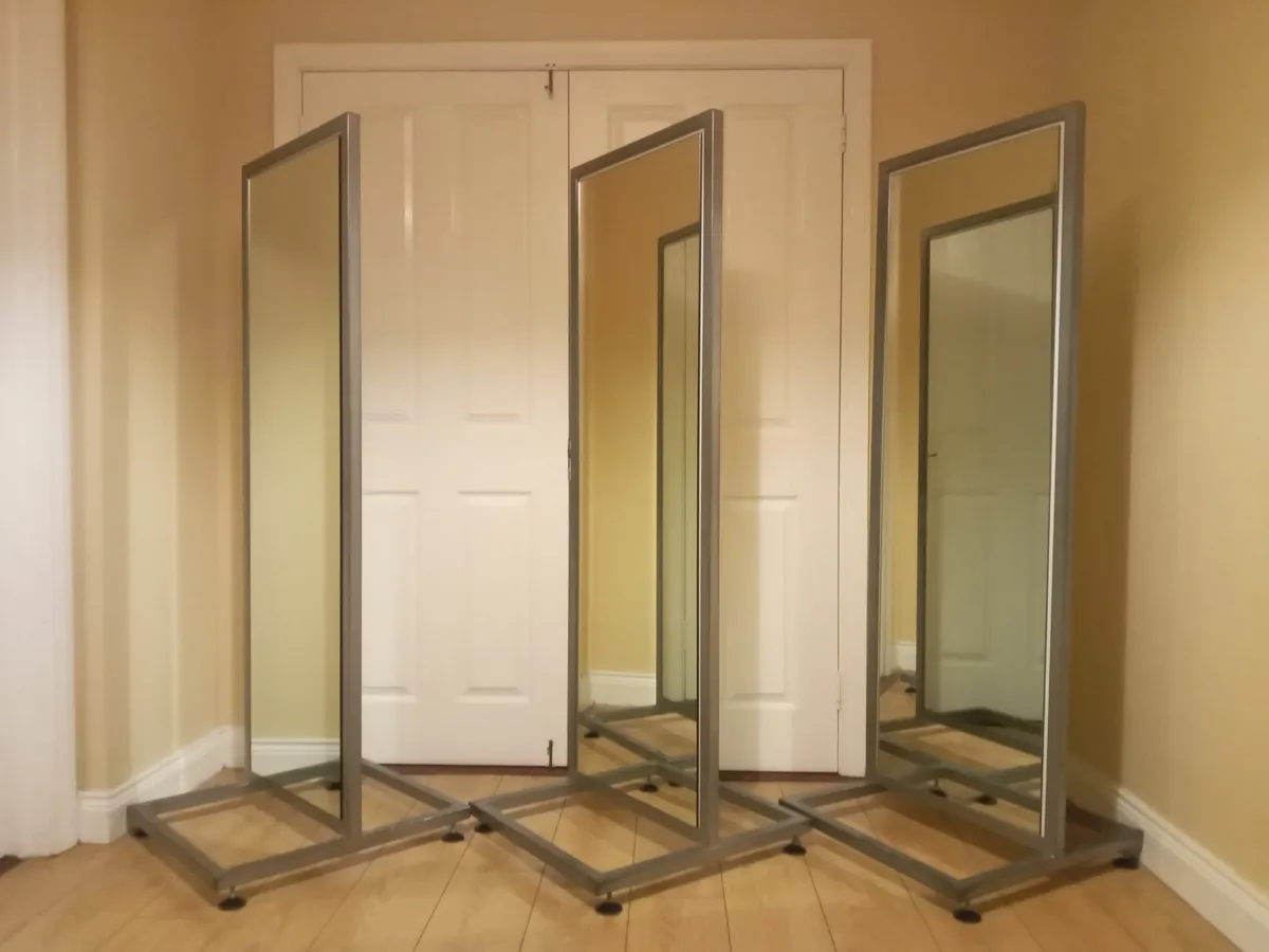 Delivery - 3 x Retail Mirrors Double Sided - Image 4