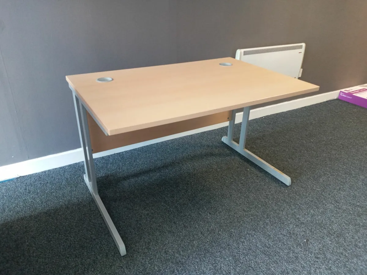 Delivery - 5 x Office Desks Good Condition - Image 1
