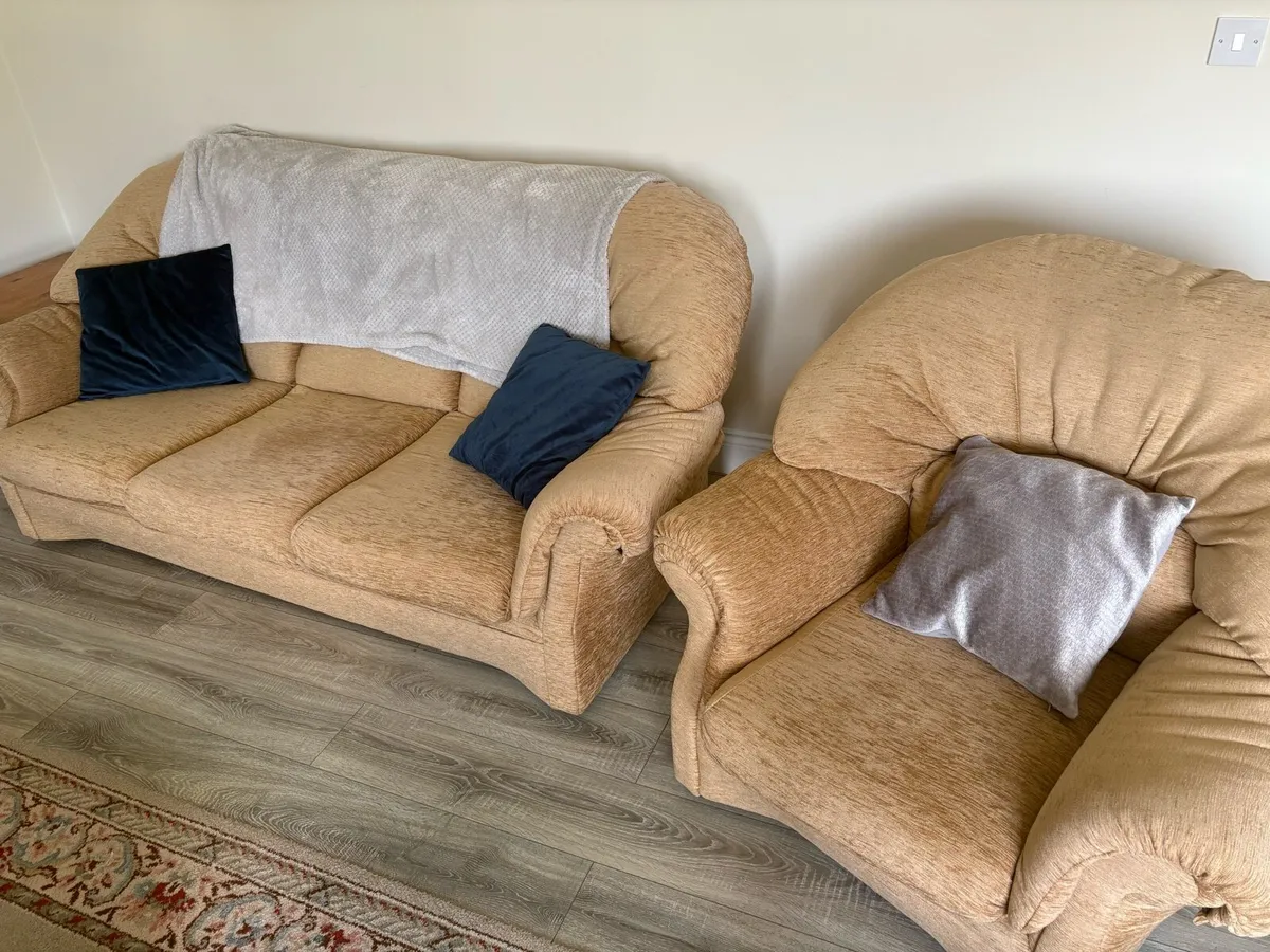Couch and Armchairs - Image 1
