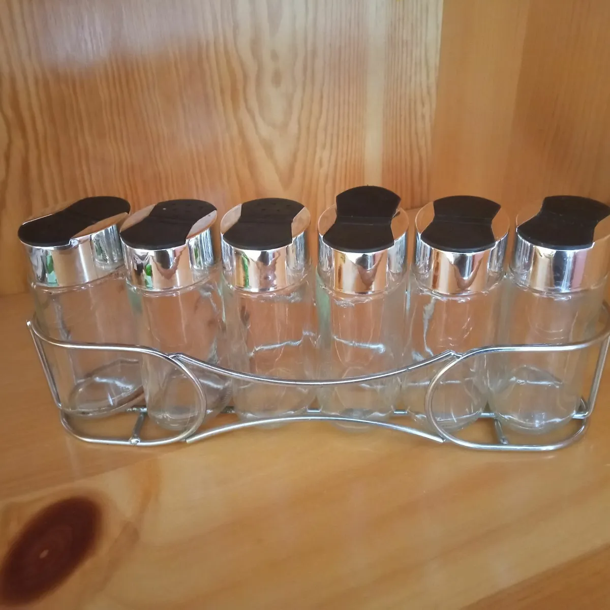 6 Glass Jars Set - Image 1