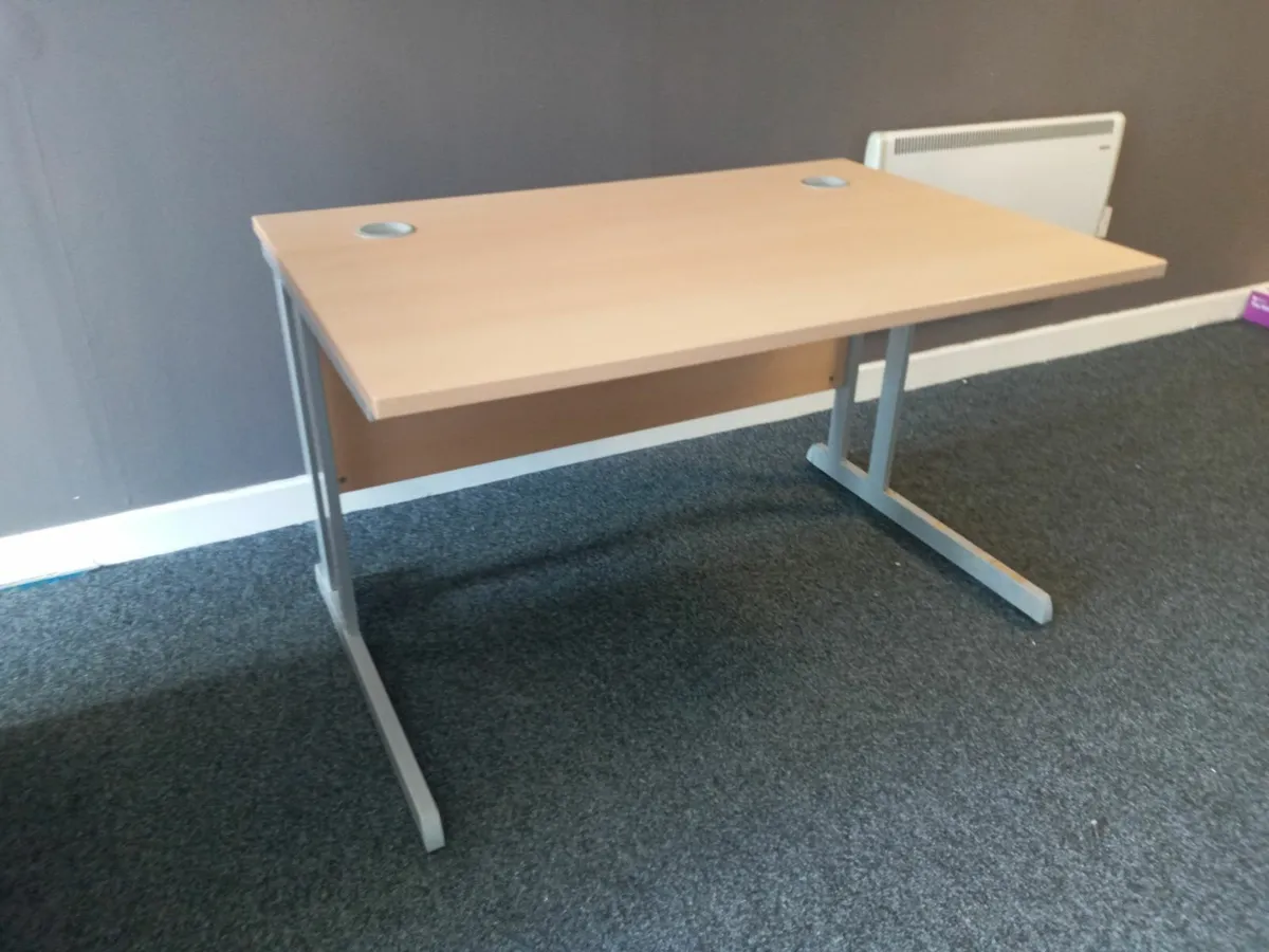 Delivery - 5 x Office Desks Good Condition - Image 2
