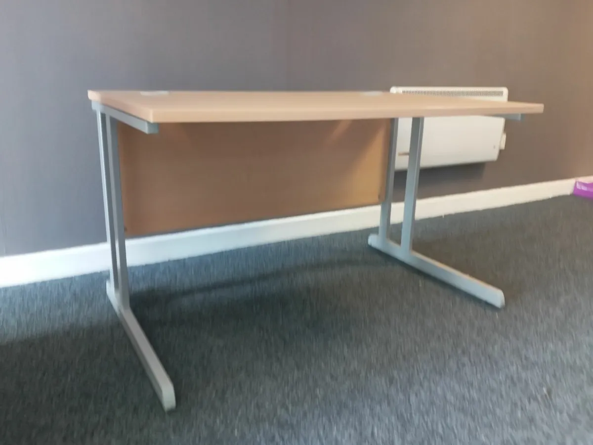 Delivery - 5 x Office Desks Good Condition - Image 3