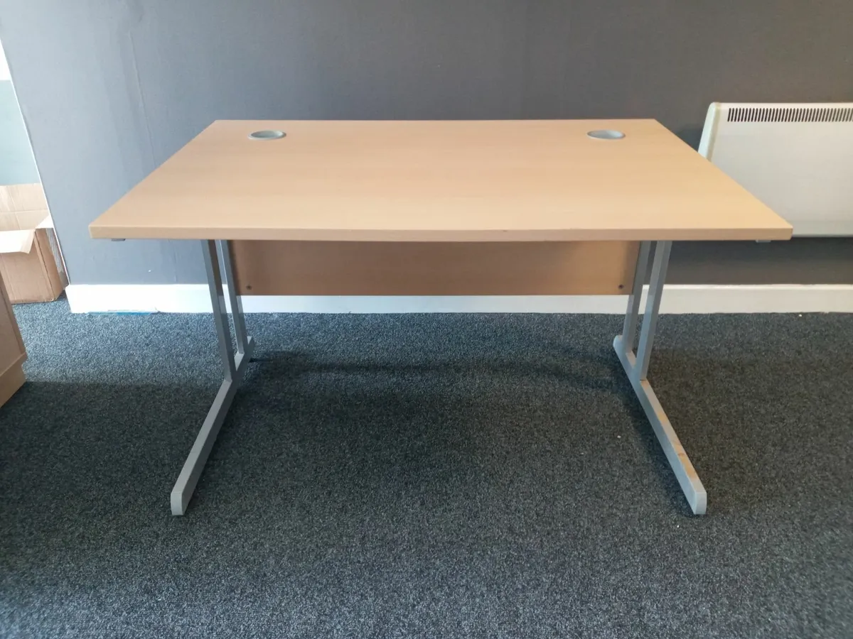 Delivery - 5 x Office Desks Good Condition - Image 4