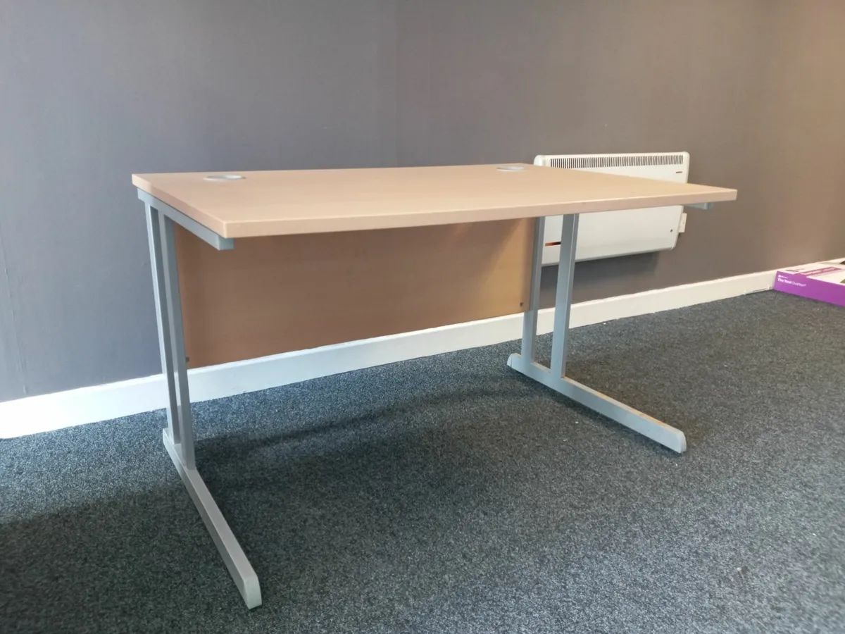 Delivery - 5 x Office Desks Good Condition - Image 1