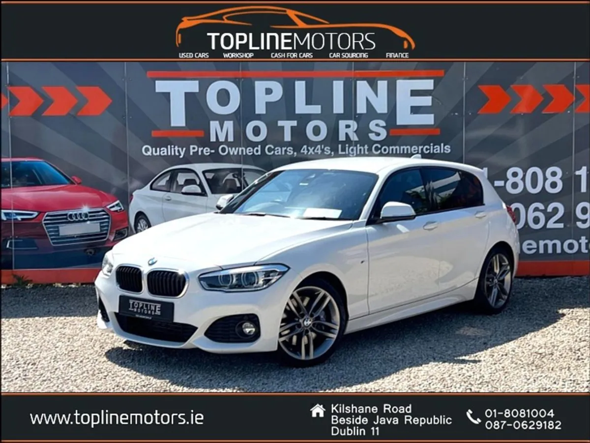 BMW 1 Series  m-sport 118D/AUTO/NEW Nct/immaculat - Image 1