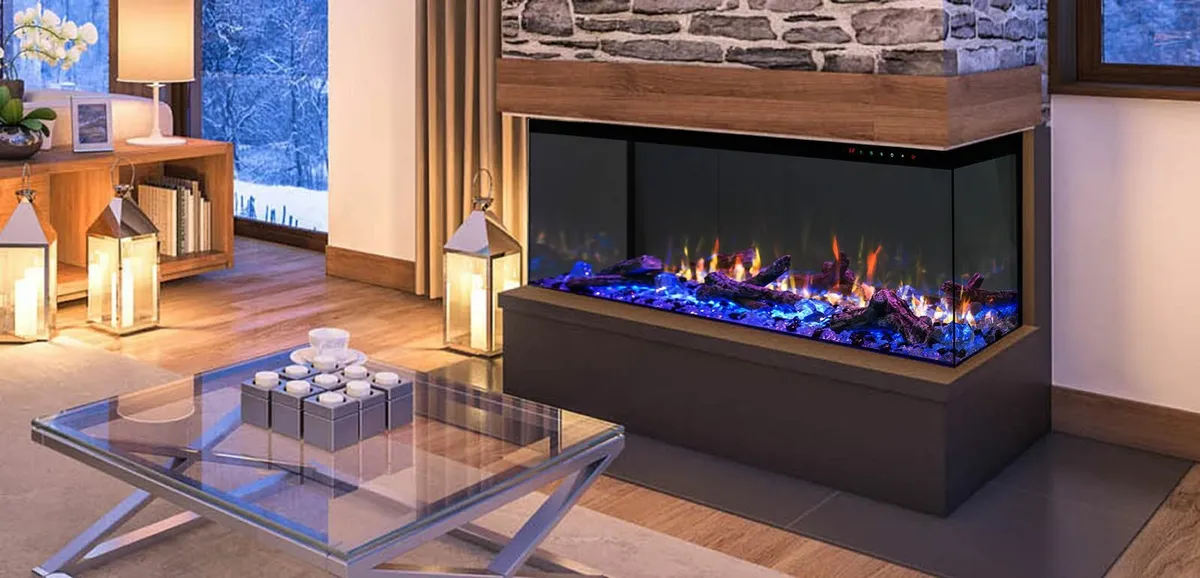 Electric fireplaces. The best prices. Free deliver - Image 2