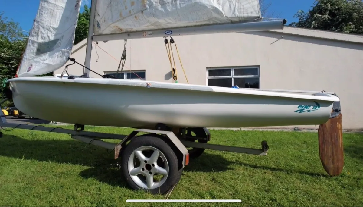 420 Sailing Dinghy Boat (no trailer) - Image 1