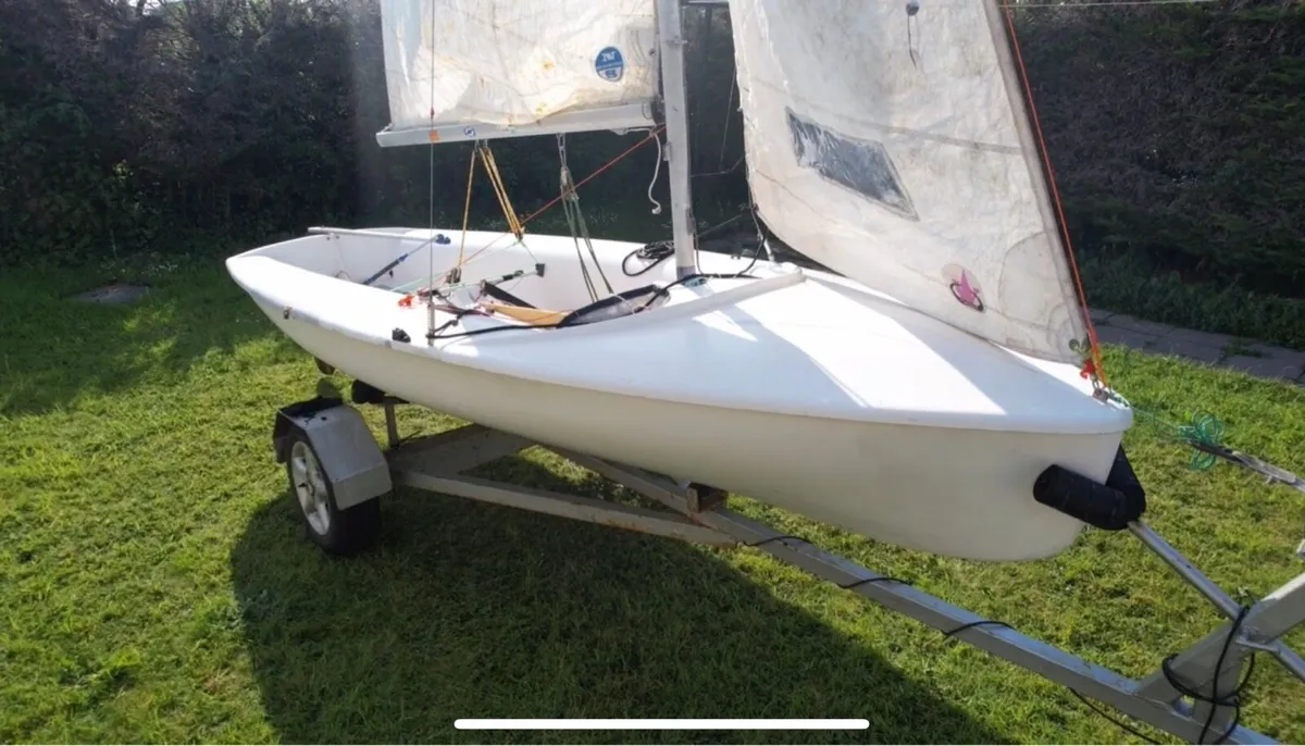 420 Sailing Dinghy Boat (no trailer) - Image 2