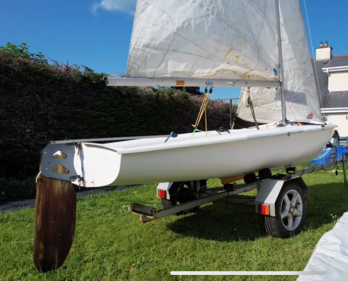 420 Sailing Dinghy Boat (no trailer) - Image 3