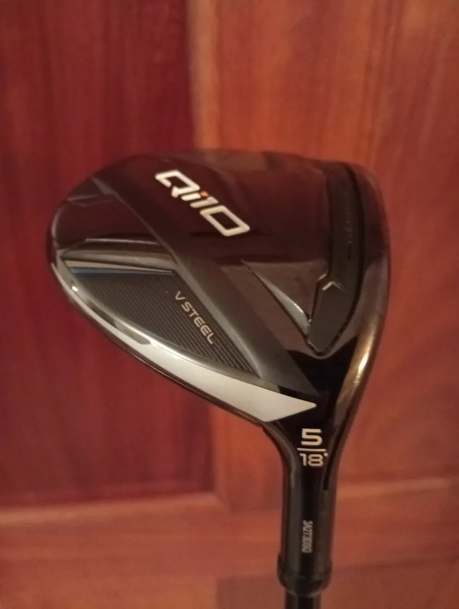 TaylorMade Qi10 Five Wood 18 Degree As New Stiff - Image 1