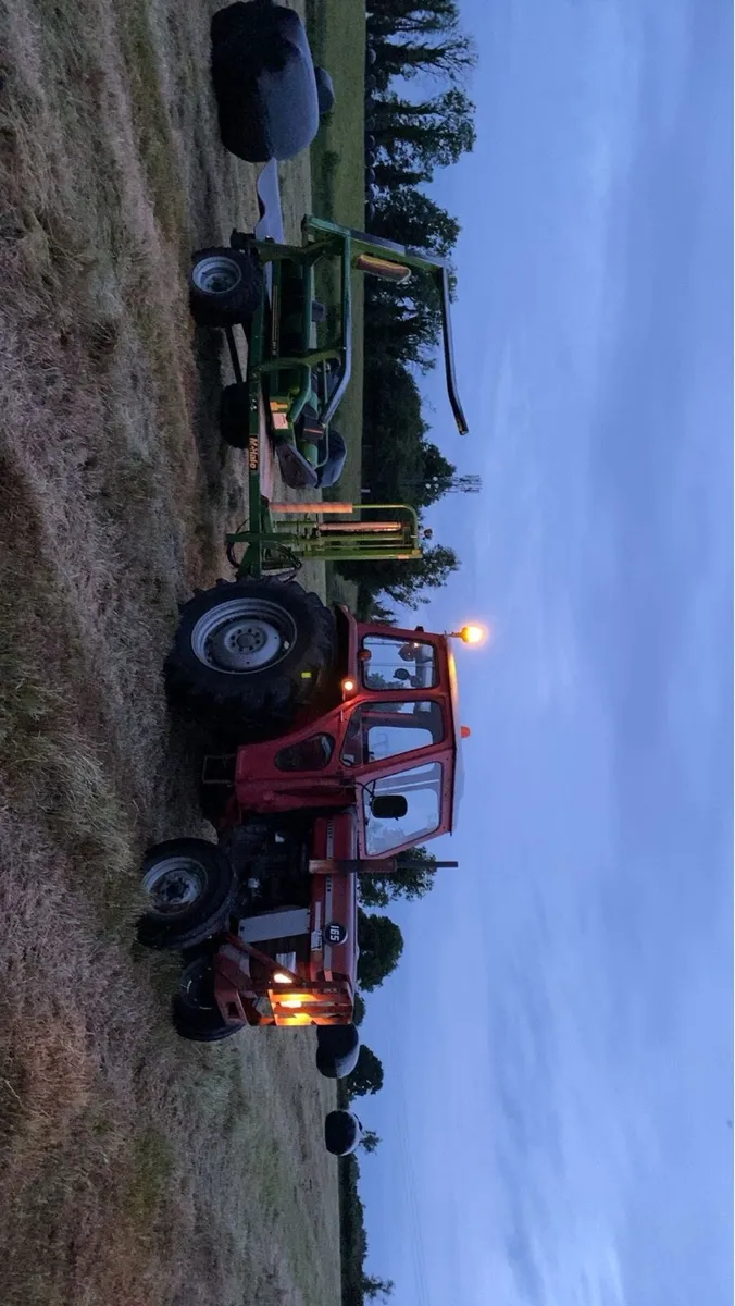 Round bale wrapping for hire - Image 4