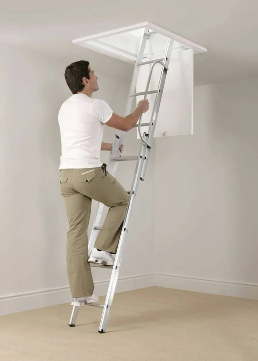 Attic ladders aluminium supplied & fitted