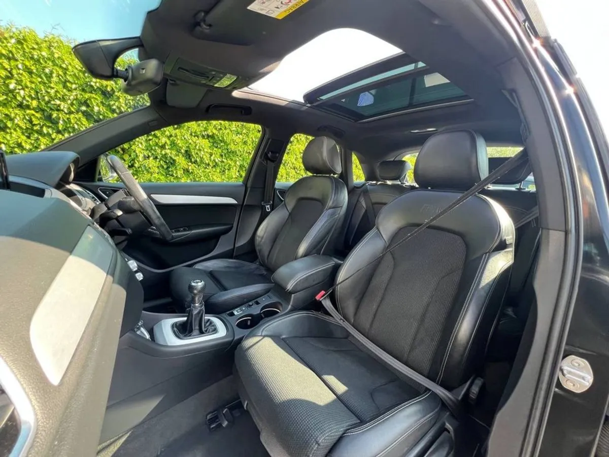 Audi Q3 S-line 2.0 TDI // Tilt Slide Opening Pano - Image 3