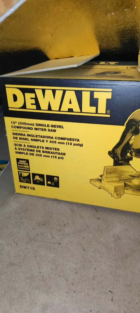 Dewalt 12" 110V Miter Saw - Image 1