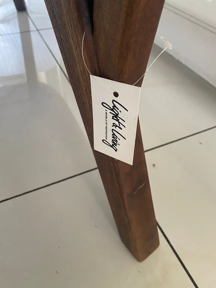 Light and living walnut coffee table brand new - Image 3