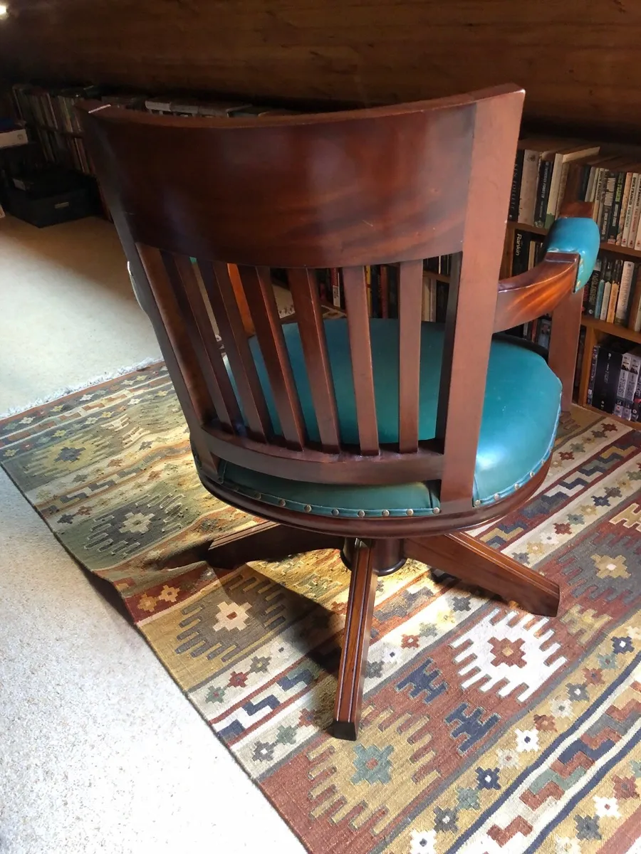 Antique Library Chair - Image 2